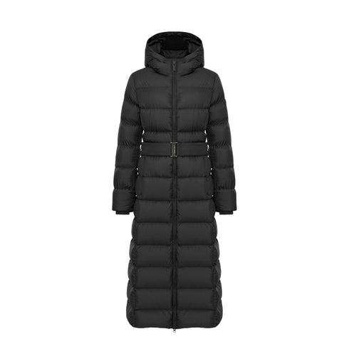 Colmar Piumino lungo Donna Piumino Lungo con Cappuccio e Cinta 40 A25-COLMARMD22422XX-99-40 - Francavilla Moda